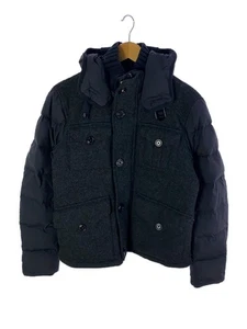 Chaqueta de Plumón MONCLER 2 Lana Azul Marino 122-091-41319-80 Usada - Imagen 1 de 7