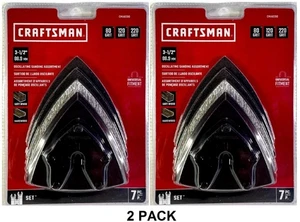 Multiherramienta Craftsman 7 piezas. Accesorio de lijado oscilante ajuste universal (paquete de 2) - Imagen 1 de 5