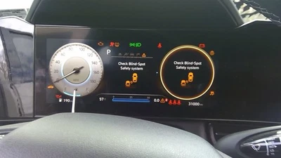 Speedometer Cluster Korea Built US Market MPH Fits 21-23 ELANTRA 1575865 - Image 1 of 4