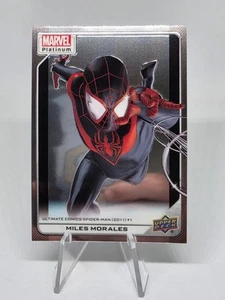 Tarjeta Base MILES MORALES 2023 Upper Deck Marvel Platinum #112 - Imagen 1 de 10