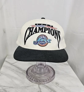 Rare Starter NBA 1997 Western Conference Champions Utah Jazz Baseball Cap... - Picture 1 of 13