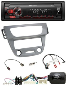 Pioneer DAB 1DIN MP3 Lenkrad USB Autoradio für Renault Megane 3 2012-2014 grau - Bild 1 von 9