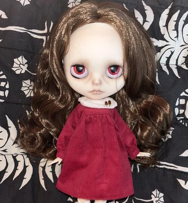 Blythe Doll OOAK Vampire GIRL Custom Blythe - Image 1 of 4