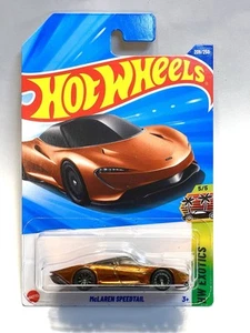 Hot Wheels New 2025 Super Treasure Hunt McLaren Speed Tail International Card - Picture 1 of 10