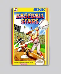 BASEBALL STARS - 2"x3" FRIDGE MAGNET nintendo nes video game box art mlb) - Picture 1 of 4