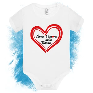 Body bambino bambina dedicato alla nonna Bellissima idea regalo per un bimbo/a - Foto 1 di 6