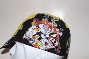 CYCLING CAP CARTOON 100% COTTON HANDMADE IN USA S/M/L - Picture 1 of 12