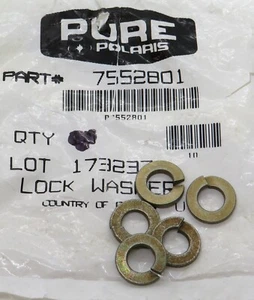 7552801 Polaris Spring Lock Washers (set of 5) for many snowmobiles 1987-2025 - Picture 1 of 1