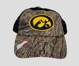 Gorra de camuflaje de roble musgo ajustable a presión de Iowa - camuflaje, caza - Imagen 1 de 10