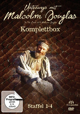 Unterwegs mit Malcolm Douglas - Komplettbox (Staffeln 1 - 4) DVD  *NEU*OVP* - Bild 1 von 4