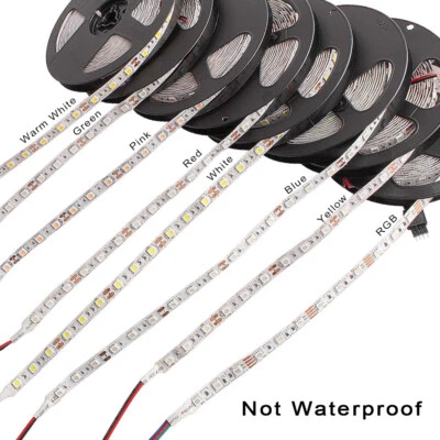 DC12V 0.5m 5m SMD 5050 RGB LED Strip Waterproof 300LED RGB RGBW LED Light Strips - Image 1 of 4