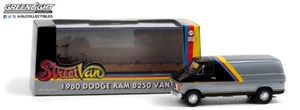 Greenlight 86600 1/43 - 1980 Dodge Ram B250 Van (Silver,Black,Yellow,Blue,Red) - Picture 1 of 1