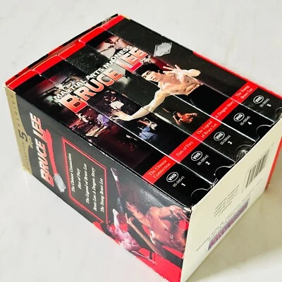Martial Arts Madness Bruce Lee 5 Movie/VHS Set (1997) Goodtimes Video - Image 1 of 4