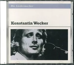 KONSTANTIN WECKER "Die Liedermacher" Best Of CD-Album - Picture 1 of 2