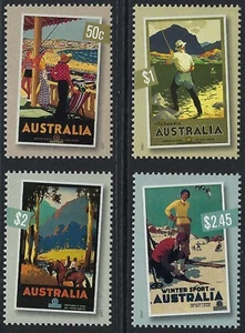 2007 Australia SG# 2808/11 Poster Art set of 4 mint MNH MUH - Picture 1 of 1