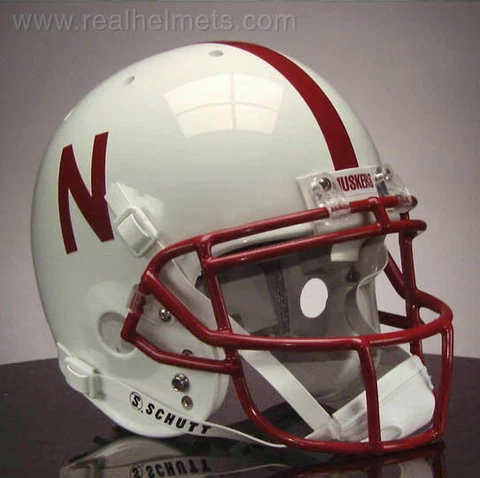 NEBRASKA CORNHUSKERS NCAA Schutt XP Full Size AUTHENTIC Gameday Football Helmet Cover