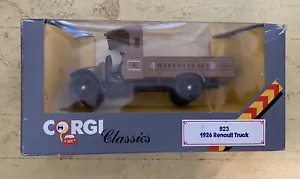 Vintage Corgi Classics 1926 Renault Truck 823 Die Cast Great Britain 1985 - Picture 1 of 7