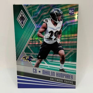 2017 Panini Phoenix Green Marlon Humphrey RC #148 /25 - Picture 1 of 2