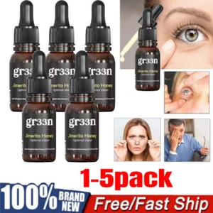 1-5PACK GR33N Jimerito Honey for Eye, Jimerito Honey Eye Drops For Eye Health UK - Picture 1 of 16