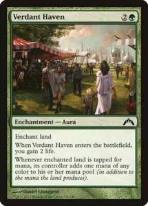 VERDANT HAVEN X 4 N/M- GATECRASH MAGIC THE GATHERING - Picture 1 of 1