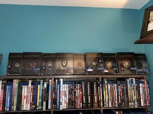 GAME OF THRONES STEELBOOK Lot Complete Series 1-8 New W/White+Red Dragonstones - Picture 1 of 3