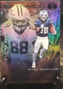 2020 Panini Illusions CeeDee Lamb #18 Wide Receiver Dallas Cowboys - Picture 1 of 2