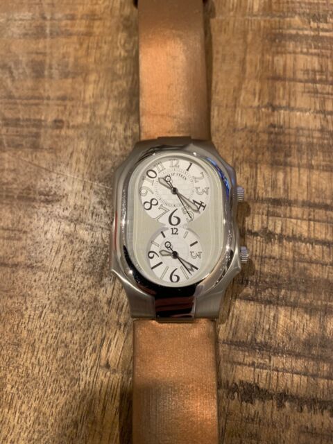 Philip Stein Teslar Philip Stein 20mm Alligator Watch Strap Sand, $110, Last Call by Neiman Marcus