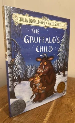 The Gruffalo's Child by Julia Donaldson DOUBLE SIGNED DOODLED UK Gift Ed HB - Image 1 of 4