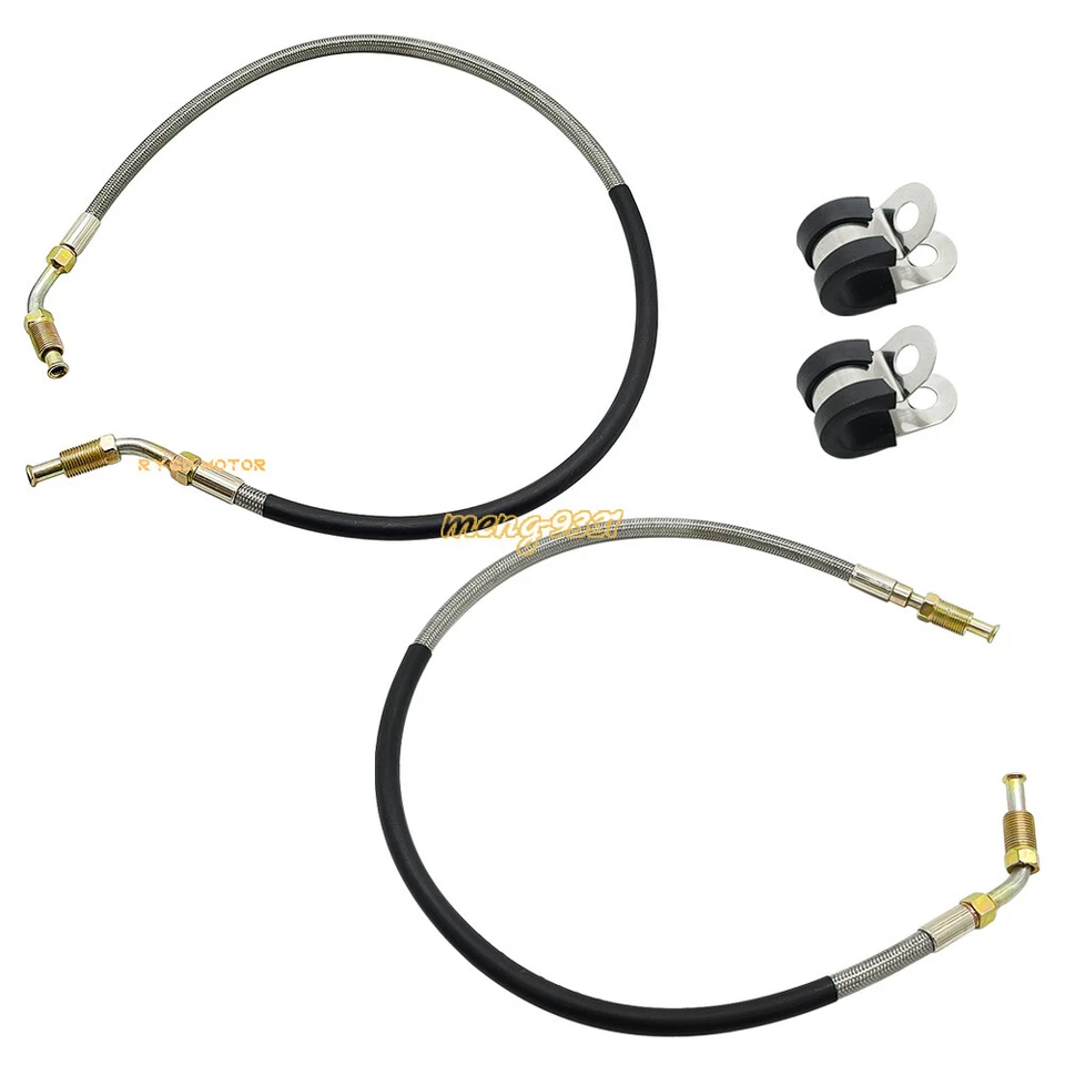 Manguera de freno delantera izquierda y derecha 2 piezas para Polaris Magnum 325 425 500 1995-2000 Foto 1 de 4