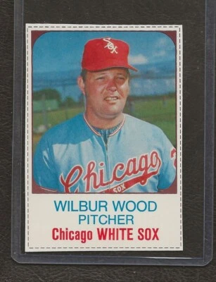 1975 Hostess Baseball Card #68 Wilbur Wood, Chicago White Sox, NM-MT! - Image 1 of 2