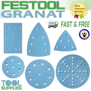 Festool GRANAT Sanding Discs Abrasives RO ETS P 40 80 90 120 180 240 150 mm Grit - Picture 1 of 8