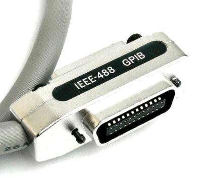 1M IEEE-488 Cable GPIB Cable Grey color metal hood - Image 1 of 4