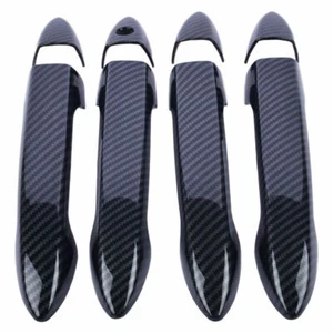 Carbon Fiber Style Handle Cover Trim for Honda Accord 2013-2017 US - Picture 1 of 4