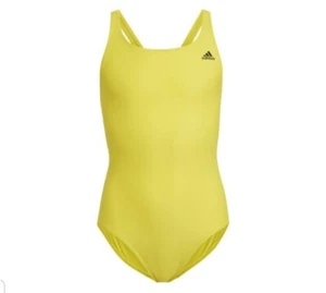 Adidas Girl's Swimsuit Swimwear Trunk Swimming Costume Junior - Picture 1 of 5