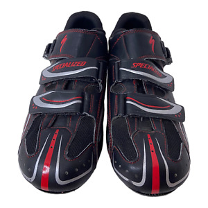 💧 Specialized Elite Red Road Cycling Shoes 42.5 Men's 9.5 US (LT6)