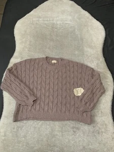 Neu Altar’d State Mokka Damen Strickpullover Pullover Größe Medium Langarm Oberteil - Bild 1 von 7