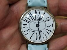 Swiss Dynasty hand winding antique vintage watch runs well