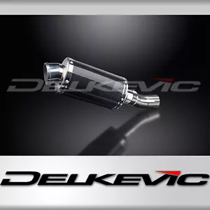 Triumph Street Triple 675 675R 13-16 Kit Silenciador Escape Carbono Ovalado 9" - Imagen 1 de 5