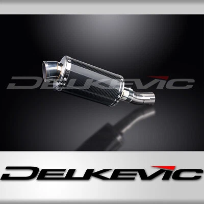 Triumph Street Triple 675 675R 13-16 Kit Silenciador Escape Carbono Ovalado 9" Foto 1 de 4