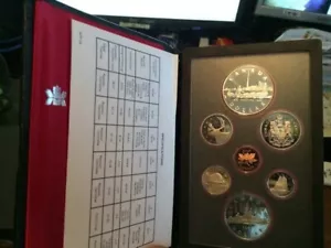 KANADA 1984 DOUBLE DOLLAR PROOF SET 16575 - Bild 1 von 1
