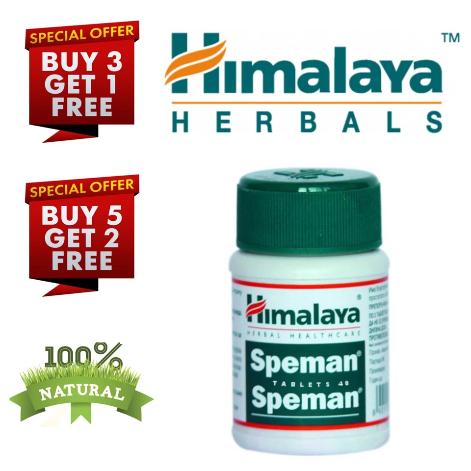 Tabletas Speman Himalaya Herbals 08/2026 EU Foto 1 de 4