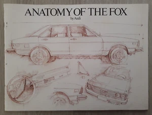 Audi Fox Range Brochure 1977 - Audi 80 Saloon Estate - Picture 1 of 8