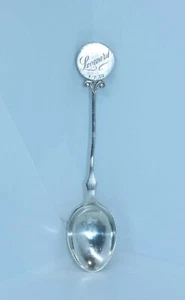 STERLING SILVER CHRISTENING TEASPOON for LEONARD 1930 - Picture 1 of 11