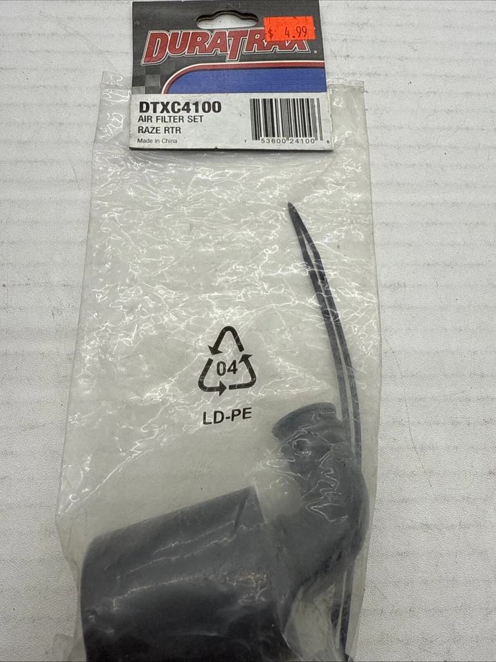 Duratrax Dtxc4100 Air filter set Raze Rtr F14 - Image 1 of 1