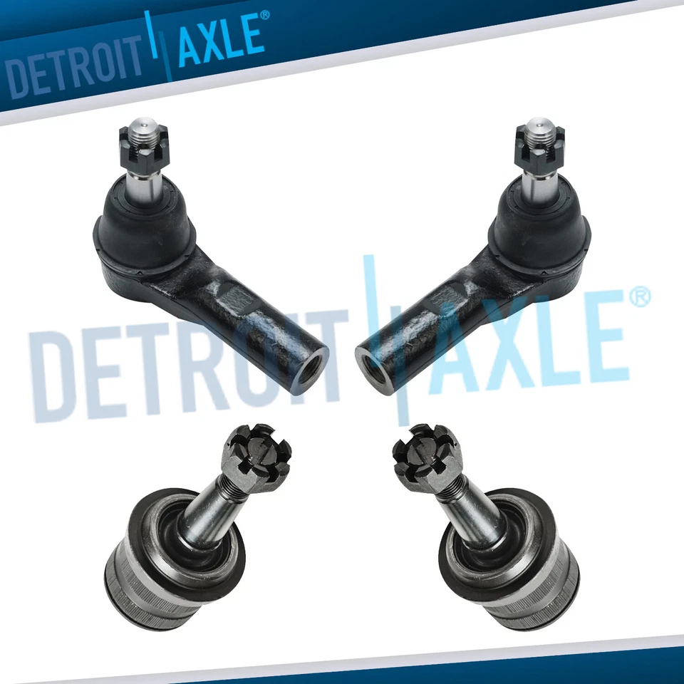 Varillas de amarre externas delanteras y rótulas inferiores para Dodge Durango 2004 2005 2006 16 mm Foto 1 de 4