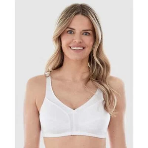 Bestform Wirefree Full Cup Unlined 100% Cotton Bra - Picture 1 of 9