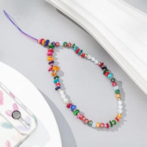 Cord Bracelet Lanyard Cellphone Strap Mobile Phone Lanyard Mobile Phone Chain - Photo 1 sur 12