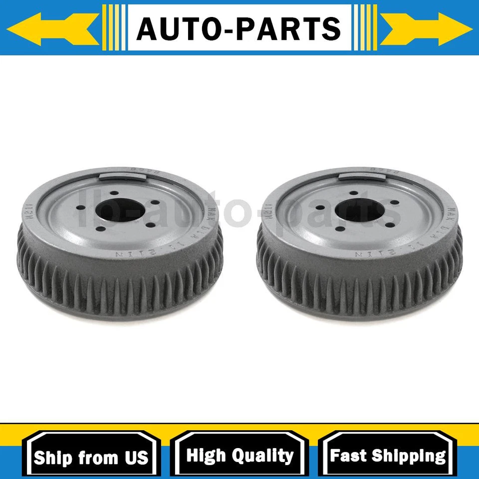 2X Tambor de freno trasero DuraGo para Chevrolet C1500 Suburban 1992-1999 Foto 1 de 4