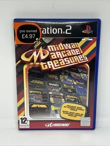 Midway Arcade Treasures PS2 Spiel Komplett Mit Handbuch Getestet Kostenlos UK Versand - Bild 1 von 4