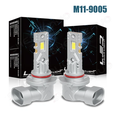 2x 9005 HB3 LED Headlight Bulbs 6000K High Beam For Vauxhall Mokka/Mokka X 12-19 - Image 1 of 4